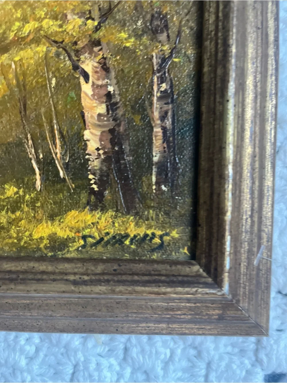 Reproduction Oil on canvas landscape By Phillip Cantrell